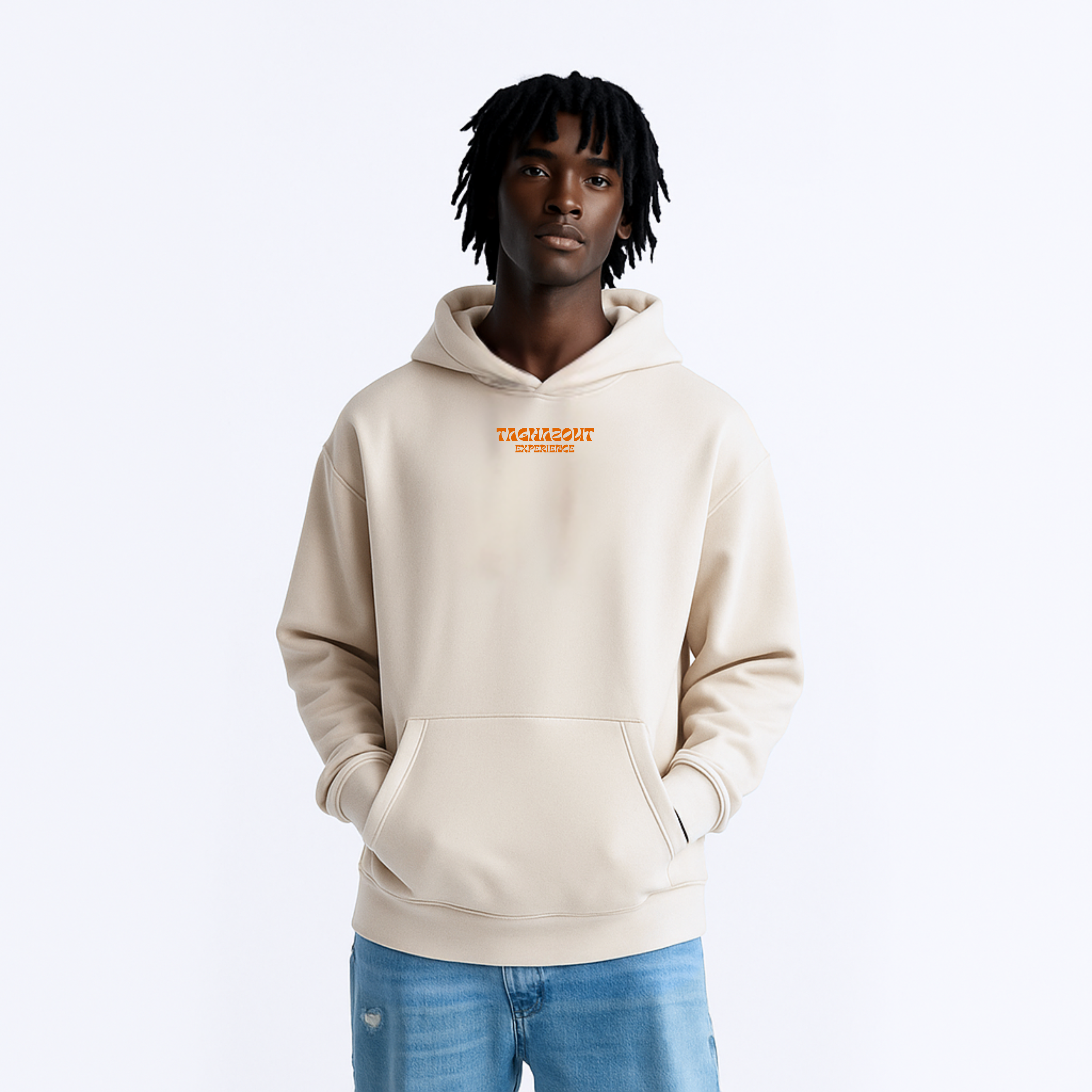 Oversized Hoodie Orange Edition